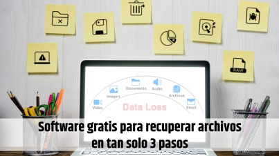 Software gratis para recuperar archivos en tan solo 3 pasos